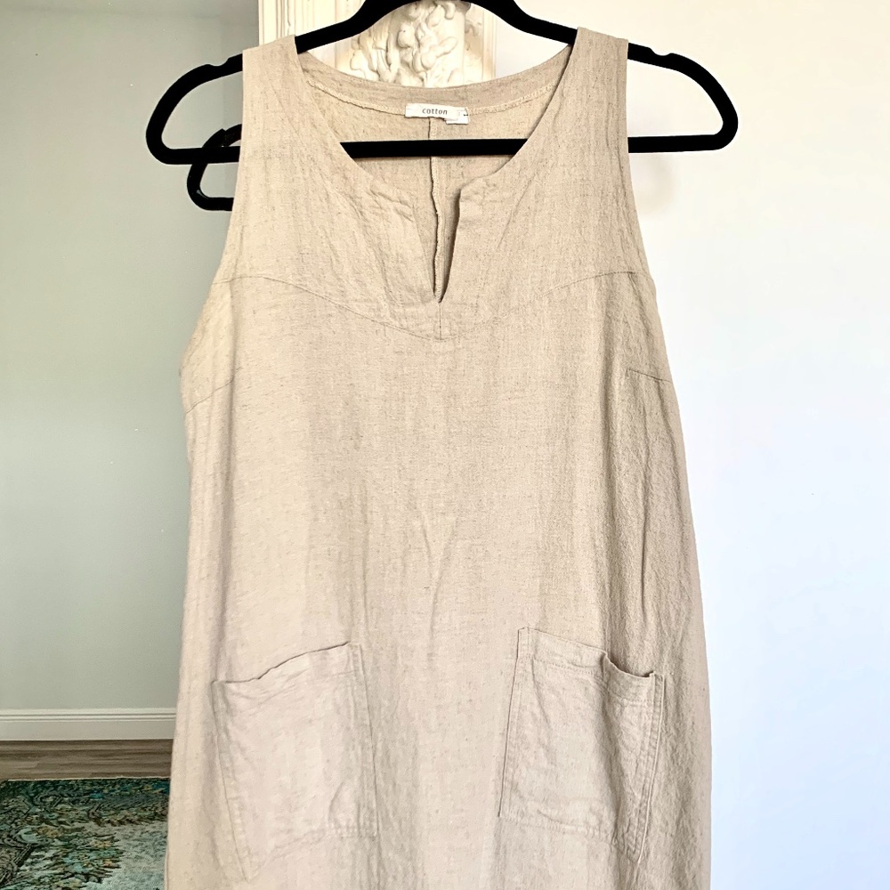 Cotton Linen Sundress